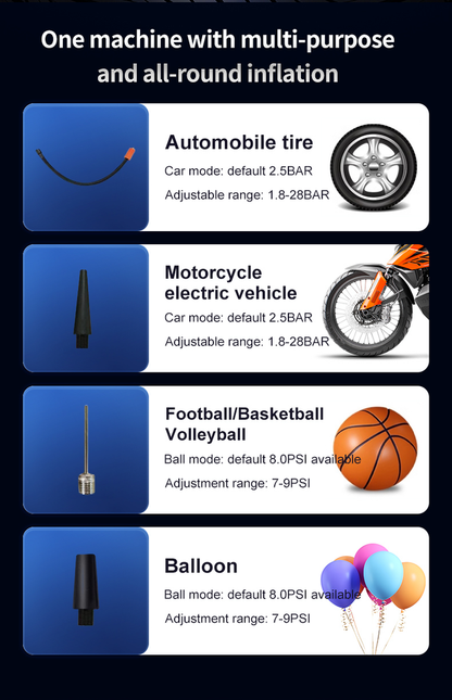 PWRSC™ Jump Starter with Built-In Air Compressor