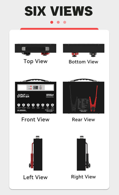PWRSC™ K52 Jump Starter & Air Compressor