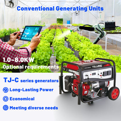 PWRSC™ 3.5 kW Portable Gasoline Generator