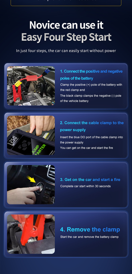 PWRSC™ 12V Jump Starter & Air Compressor